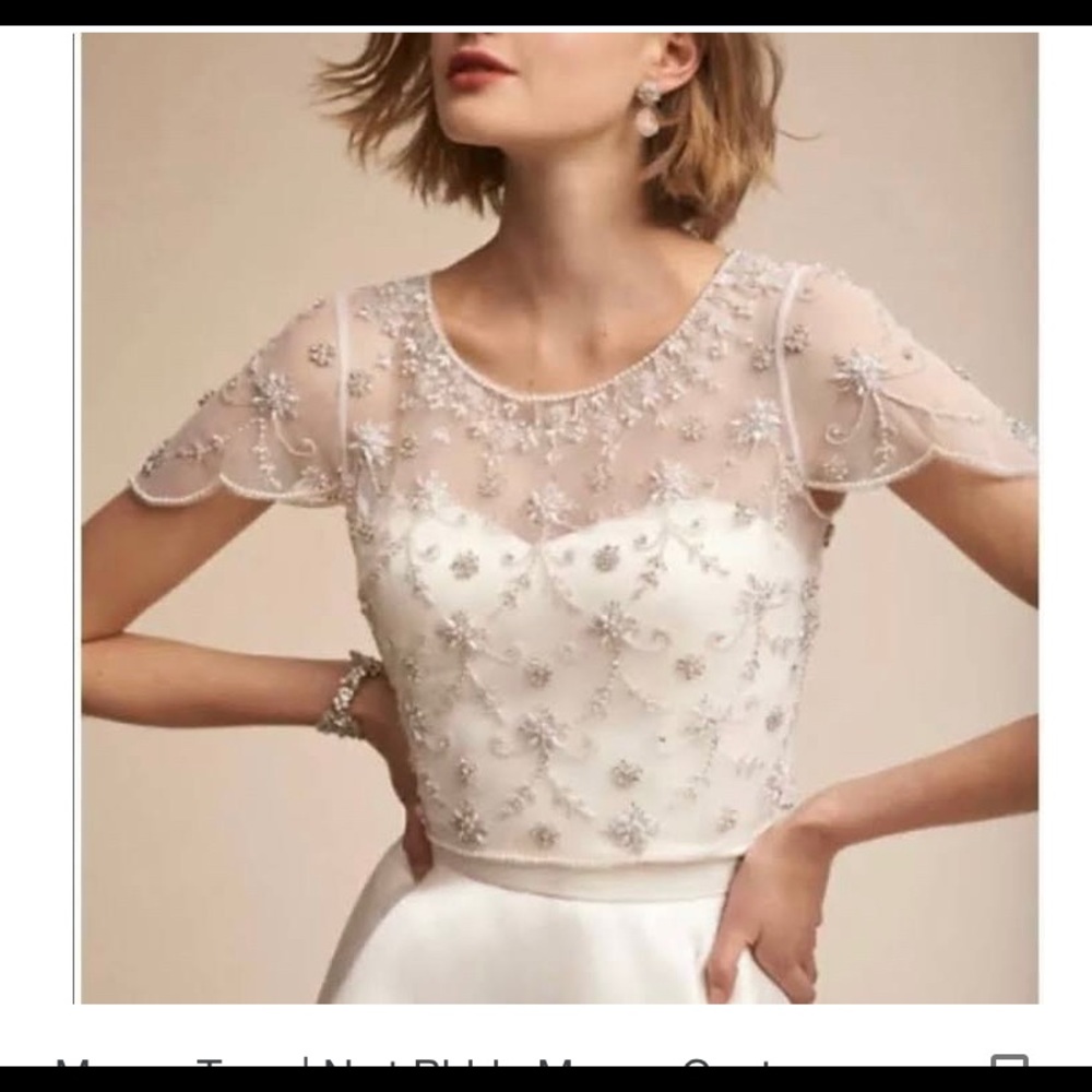 BHLDN Moyna couture topper